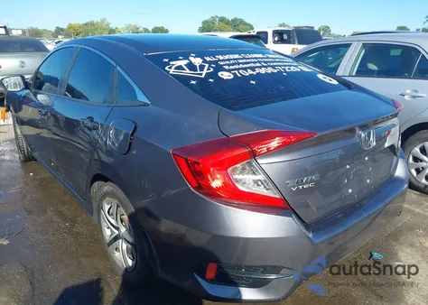 2016 Honda Civic Lx from USA, damaged, VIN 19XFC2F53GE000236